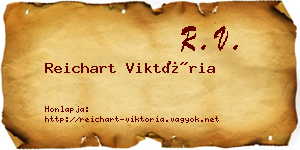 Reichart Viktória névjegykártya